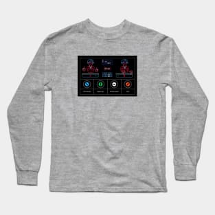 Synthesizer Screen: Sequencer Long Sleeve T-Shirt